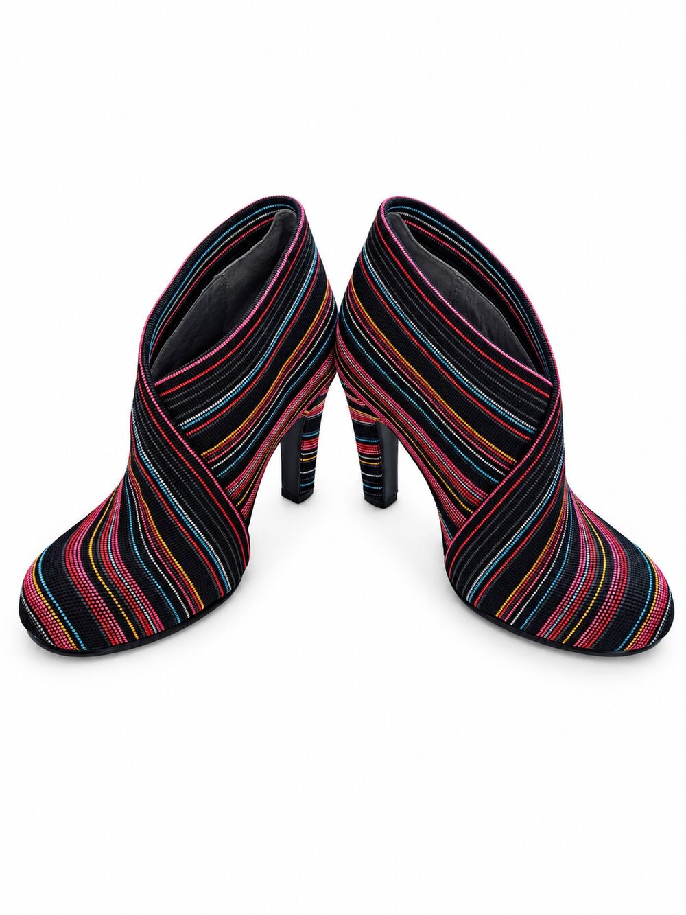 United Nude Multicolor Striped Heeled Ankle Boots Women’s EU 38 NWOT